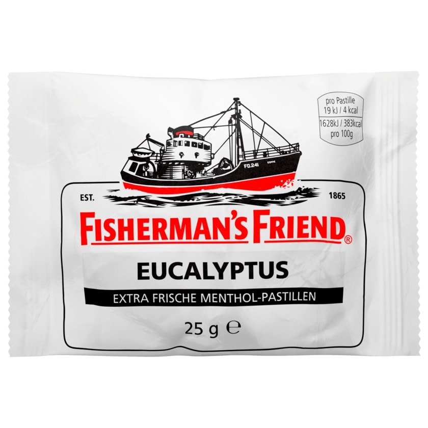 Fisherman's Friend Eukalyptus Menthol 25g